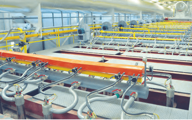 Строительство керамического завода в Лебапе подходит к завершению