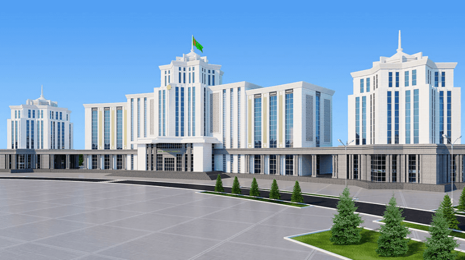 Строительство нового центра Ахалского велаята идёт высокими темпами