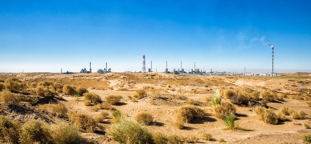 В Туркменистане получен приток природного газа на новом месторождении Шерепли