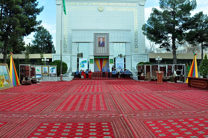Aşgabatda Türkmen döwlet binagärlik-gurluşyk institutynyň täze binasy gurlar 