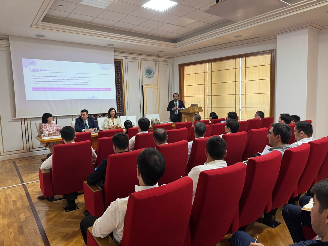 ПРООН в Туркменистане провела серию тренингов по цифровой трансформации