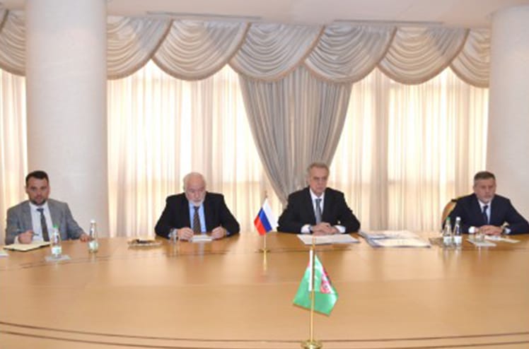 Head of the Ministry of Foreign Affairs of Turkmenistan held talks with the delegation of St. Petersburg