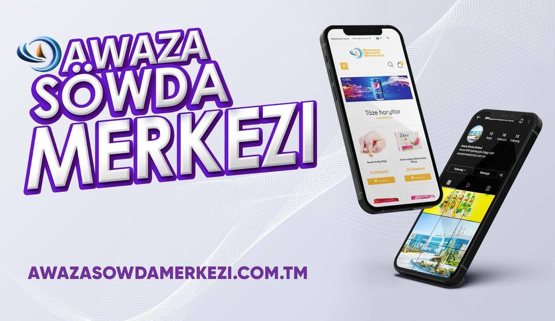 Vacationers at NTZ “Avaza” can always use the services of the online store Awaza söwda merkezi