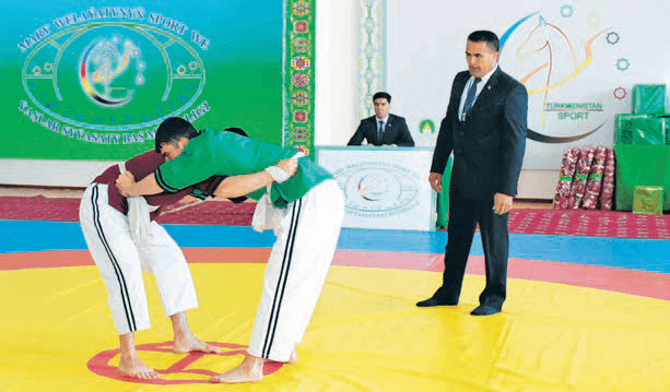 В Мары завершился велаятский тур ХХI Спартакиады по национальным видам спорта