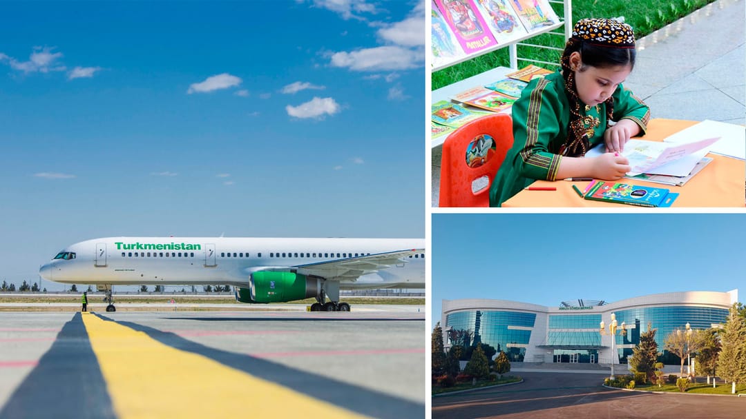 Türkiýedäki Türkmenistanyň raýatlary ýurdumyza getiriler, Dubaýdan we Kazandan Türkmenabada howa gatnawynyň awiapeteklerini elektron poçta arkaly almak mümkinçiligi döredildi, tomusky okuw merkezleriniň sanawy, «Awaza» söwda merkezi müşderilere garaşýar 