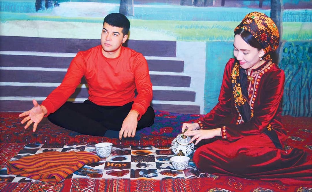 Daşoguz şäherinde «Maşgalam — baş galam» atly üç görnüşli sahna oýny görkezildi