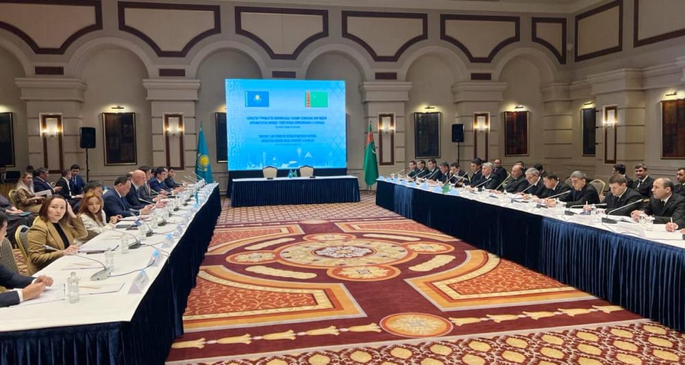 В Астане состоялось заседание туркмено-казахстанской комиссии по экономическому сотрудничеству