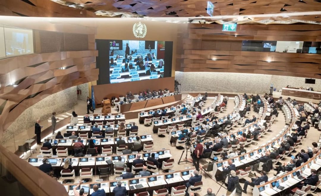 Atageldi Germanow Bütindünýä Saglygy Goraýyş Guramasynyň mejlisinde çykyş etdi