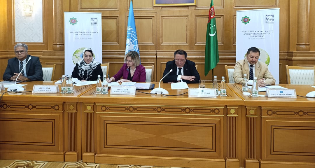 В Ашхабаде стартовал учебный курс «Каспийское море - устойчивое развитие и управление»