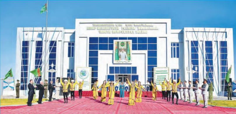 В Лебапе введено в строй административное здание отдела пожарной безопасности