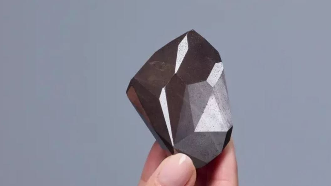 World's largest black diamond to be auctioned in Dubai