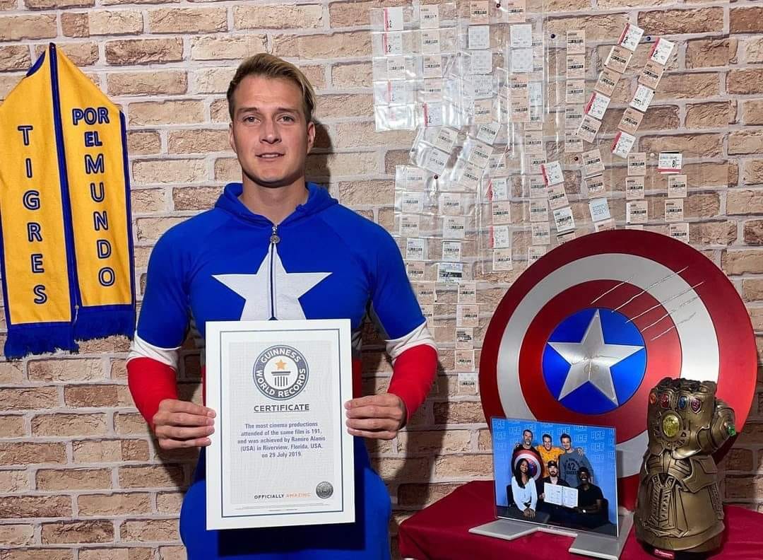 Фанат «Человека Паука» попал в Книгу рекордов Гиннесса