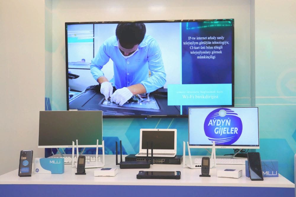 Компания «Aýdyň gijeler» первой запустила производство электронной продукции с национальным брендом в 2020 году