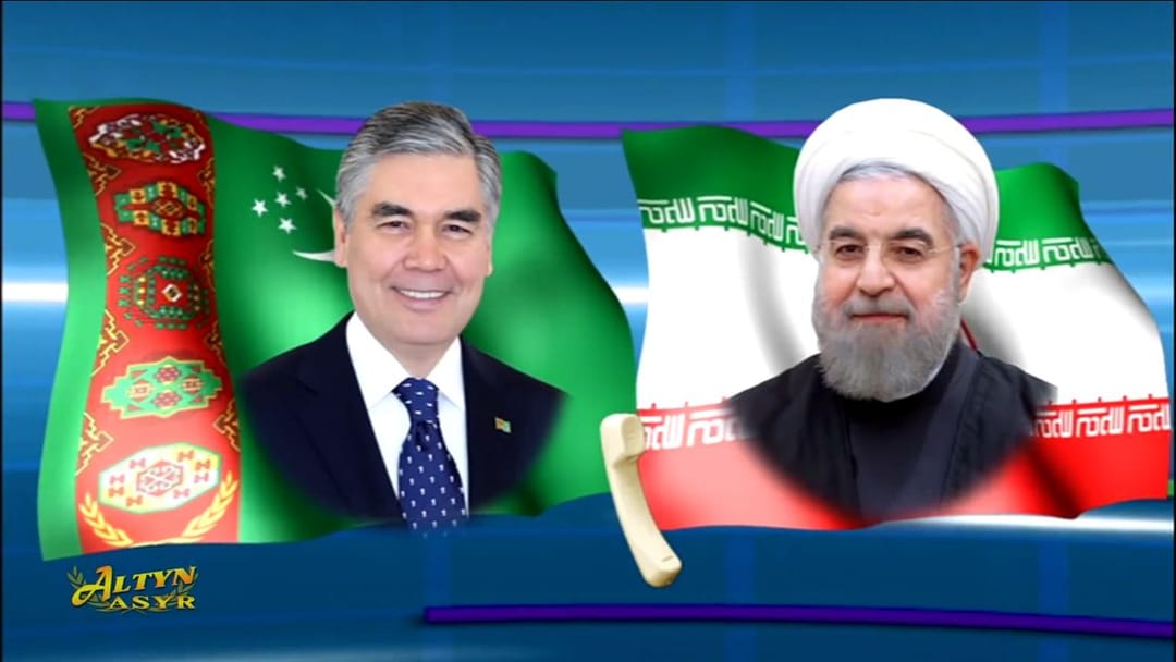 The presidents of Turkmenistan and Iran had a telephone conversation