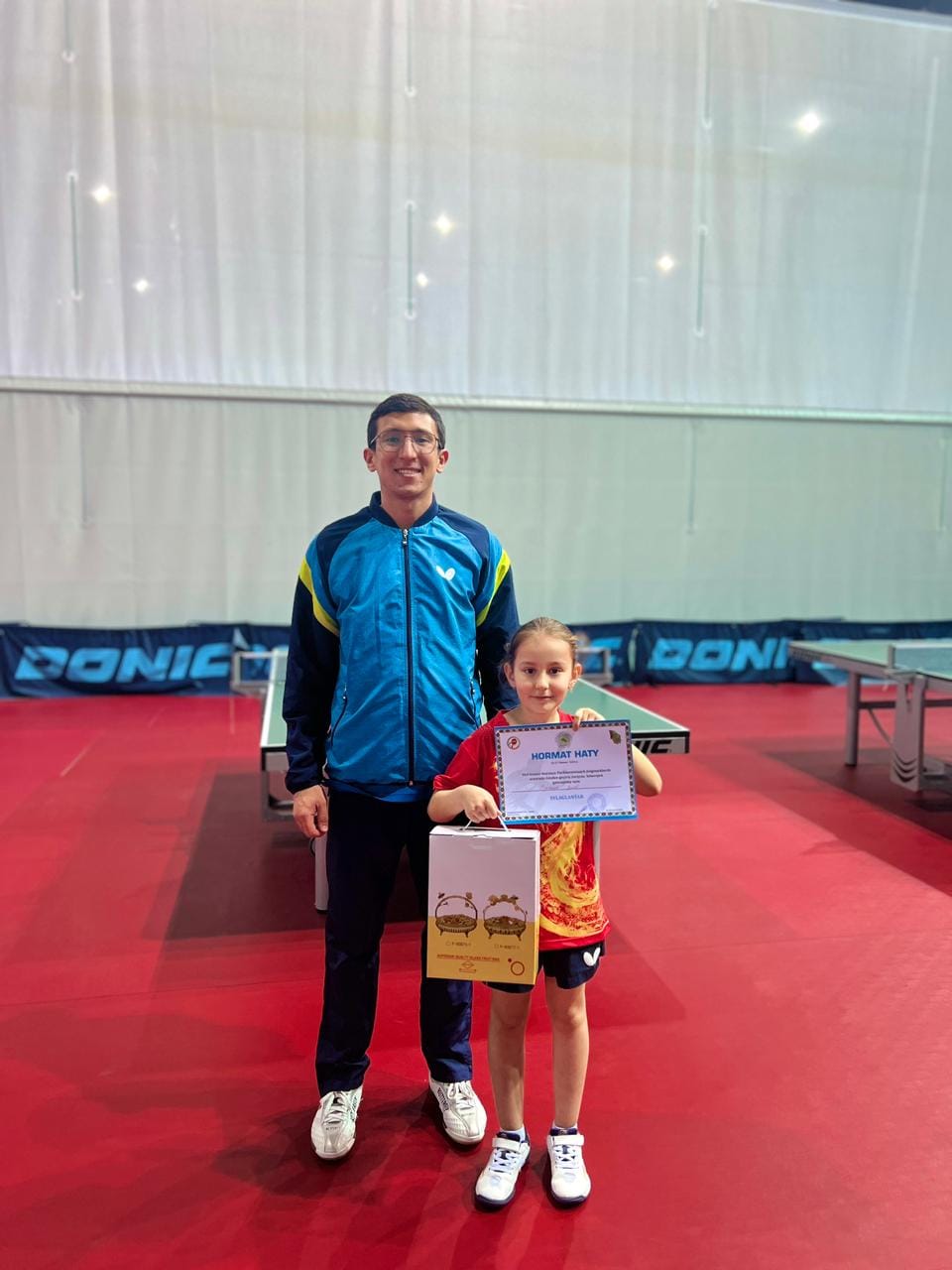 Ashgabat hosted the first table tennis tournament among young masters this year