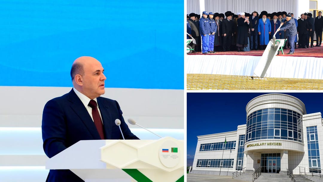 Russia is ready to consider simplifying the visa regime with Turkmenistan, Minnikhanov took part in the laying of a mosque in the city of Arkadag, the most popular driving category in Turkmenistan was named and other news