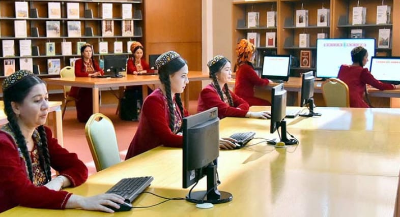 Türkmenistanda elektron kitaphana ulgamy kämilleşdirilýär