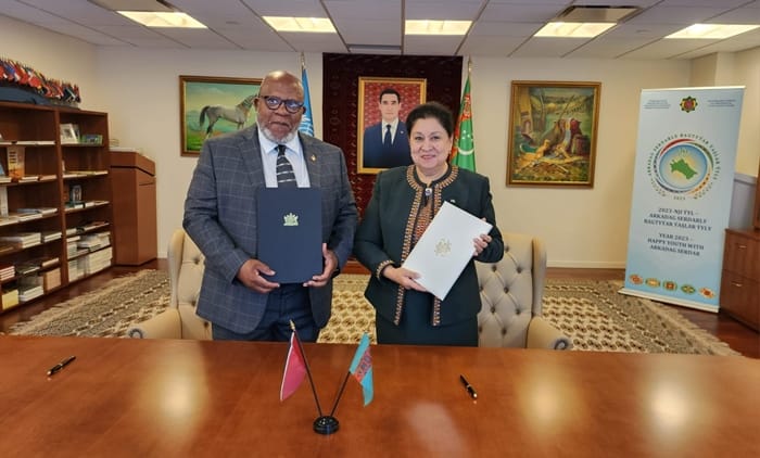 Turkmenistan and Trinidad and Tobago establish diplomatic relations