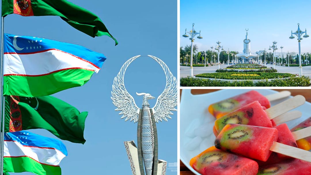 Визит Сердара Бердымухамедова в Узбекистан, перенос K-pop фестиваля в Ашхабаде, прогноз температуры воздуха до +46° и другие новости