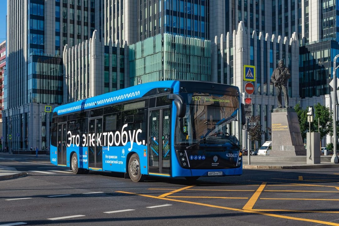 New improved KAMAZ electric buses will appear on the roads of Moscow