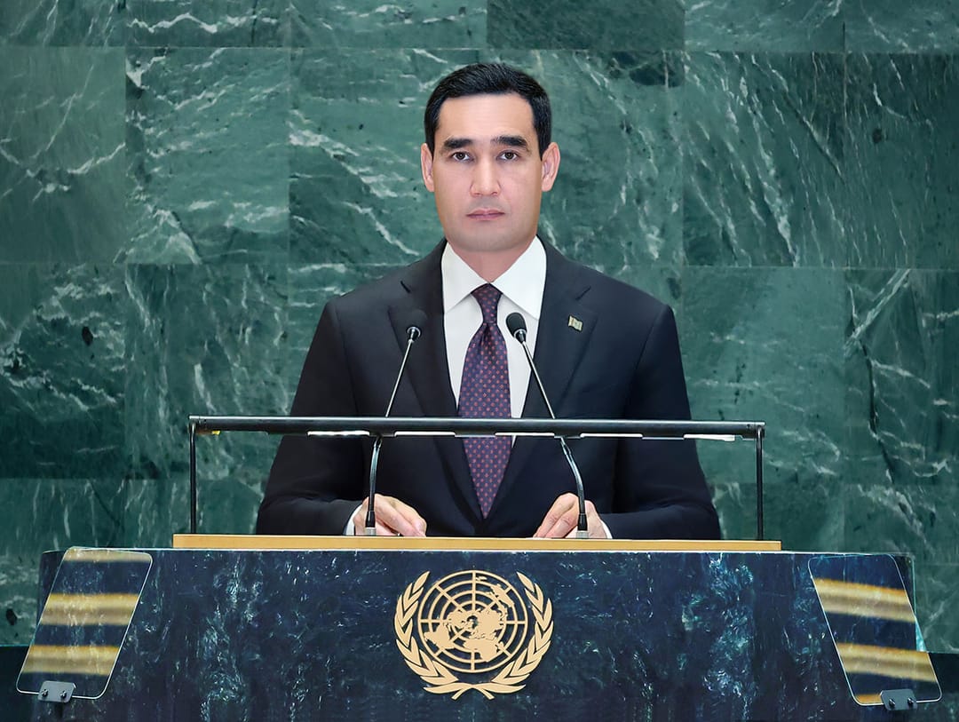 Выступление Президента Туркменистана на 80-й сессии Генеральной Ассамблеи ООН