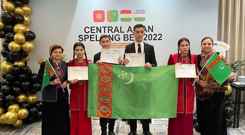 Students from Turkmenistan became leaders in the international Spelling Bee competition