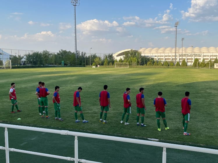 The youth national football team of Turkmenistan held a 10-day training camp in Ashgabat