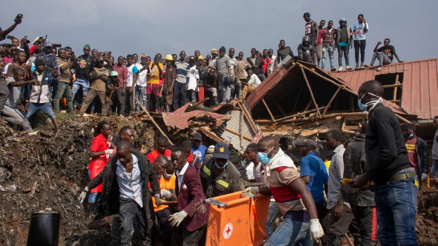 Death toll from Uganda landfill collapse rises
