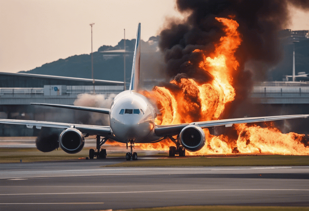 Tokyo’nun Haneda Havalimanı’nda uçak kazası yaşandı