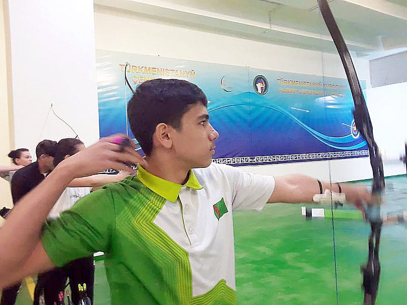 Turkmenistan’s youth record in archery has been set