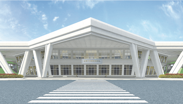 В Дашогузе возводят новый автовокзал