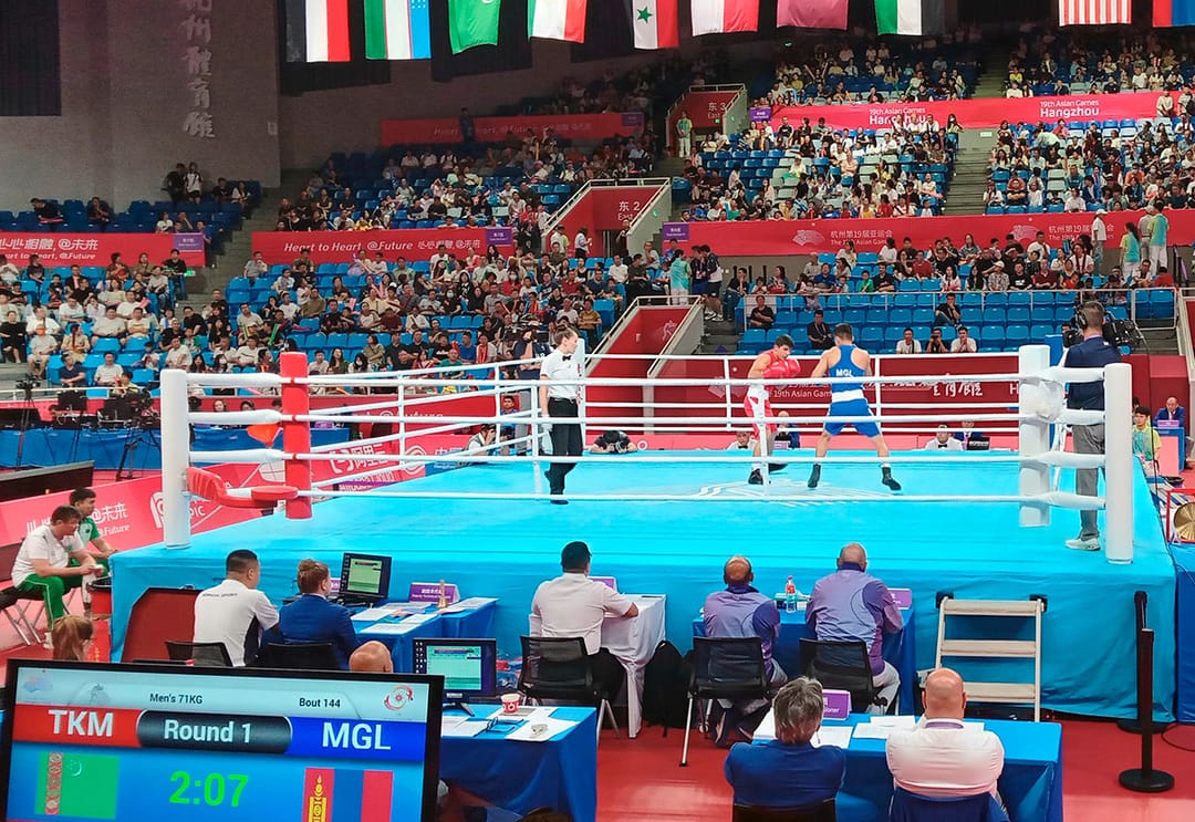 Туркменский боксер Нурмухаммедов вышел в полуфинал Азиады в Ханчжоу