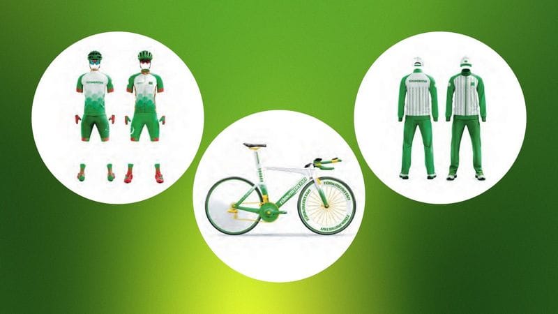 Представлена новая форма сборной Туркменистана по велоспорту