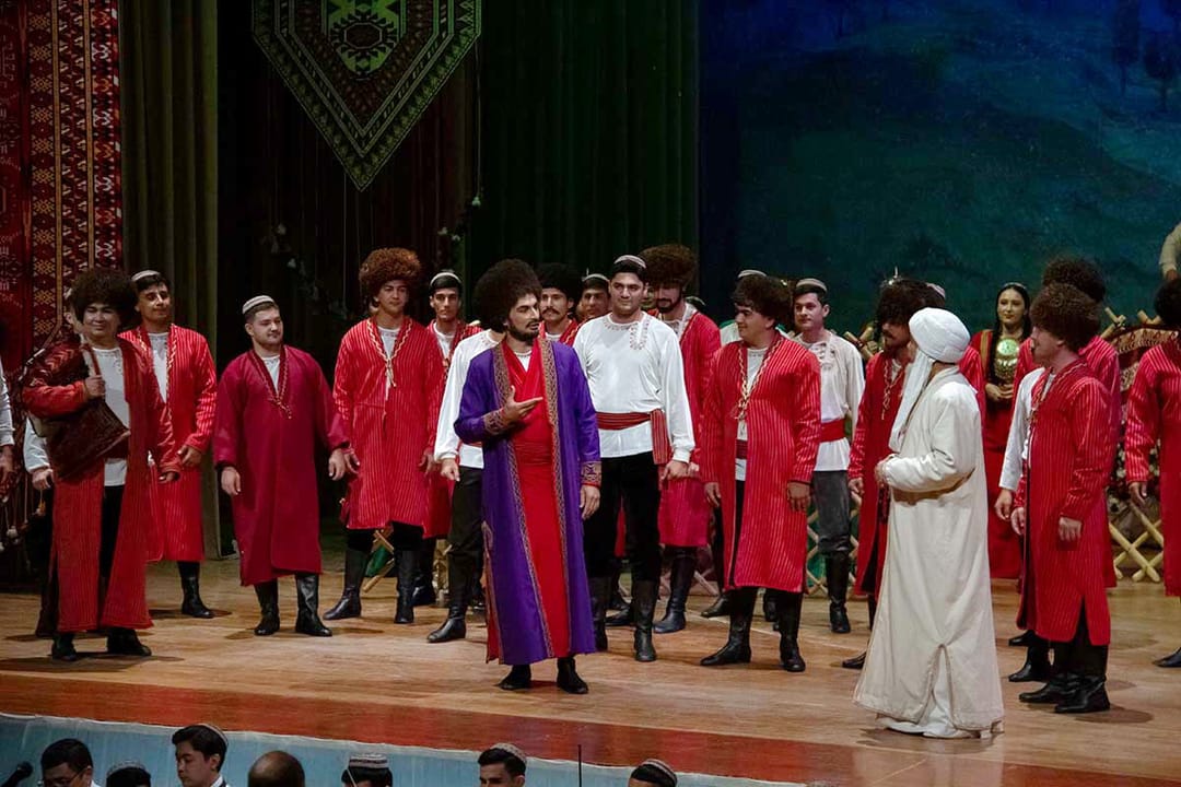 Aşgabatda «Magtymguly» operasynyň görkezilişi boldy