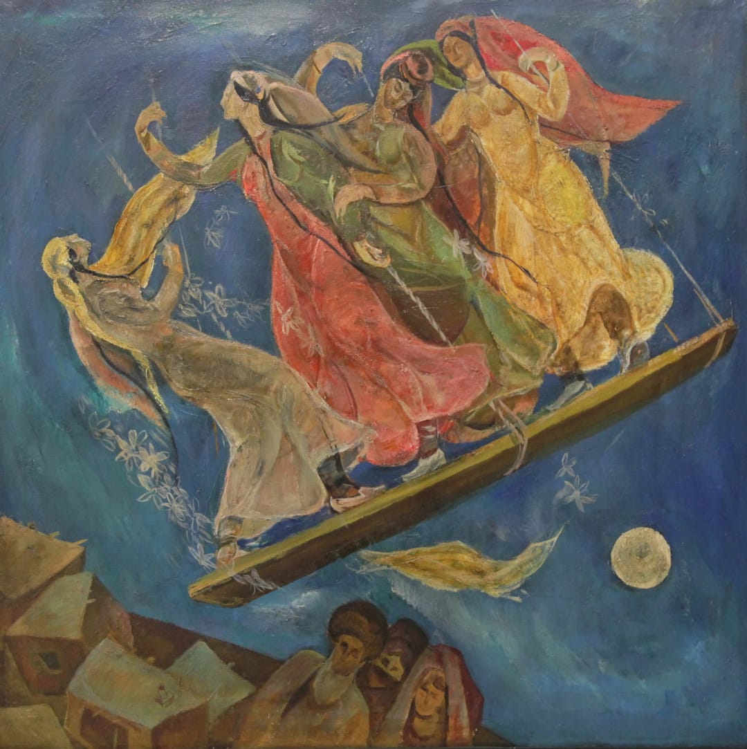 An exhibition of works by Chary Amangeldiyev and Amanmuhammed Hydyrov has opened in the Ashgabat Museum