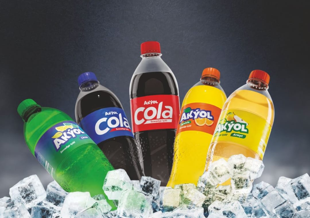 Производитель газированных напитков Ak Ýol представляет разнообразие вкусов