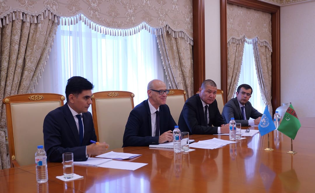 Таможенная служба Туркменистана и УНП ООН обсудили вопросы сотрудничества