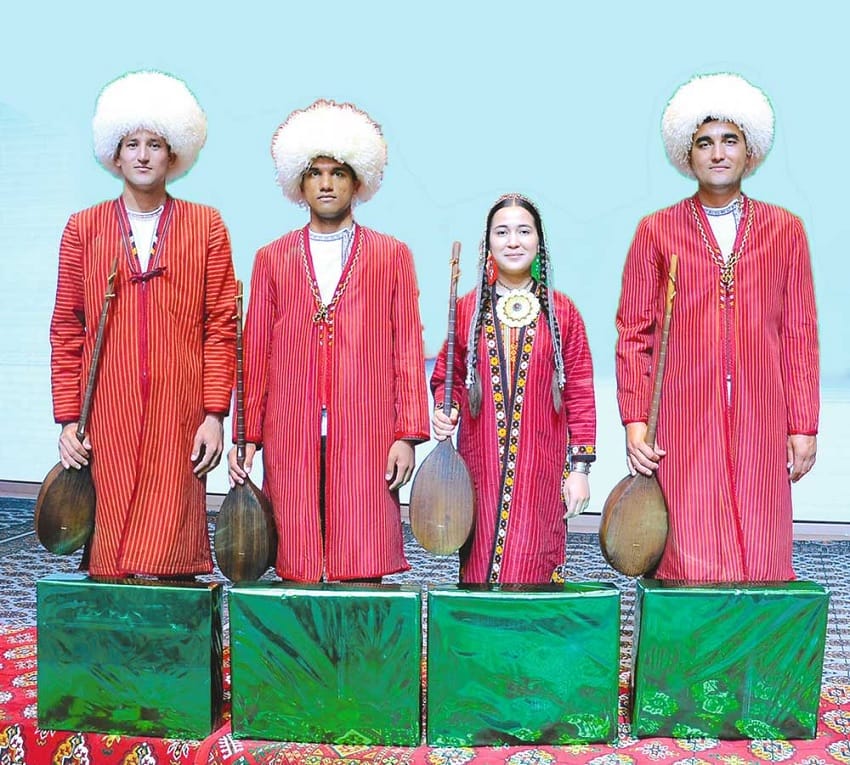 В Балканском велаяте прошел конкурс бахши