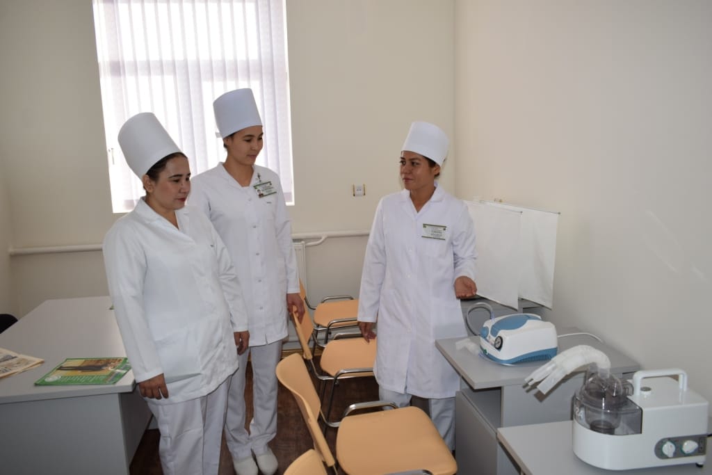 В Дашогузе возводится многопрофильная больница