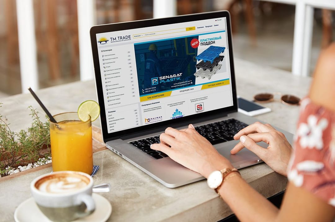 Онлайн-платформа TM Trade предлагает услуги по продвижению бизнеса в Туркменистане и за рубежом