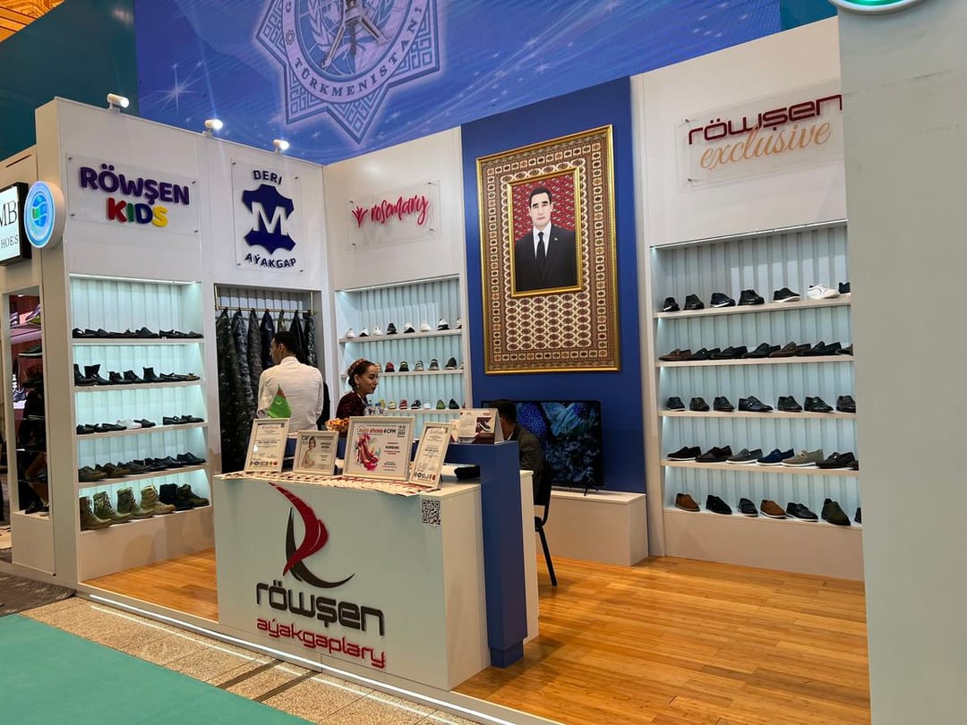 Röwşen aýakgaplary представляет свою продукцию на выставке ITSE 2025