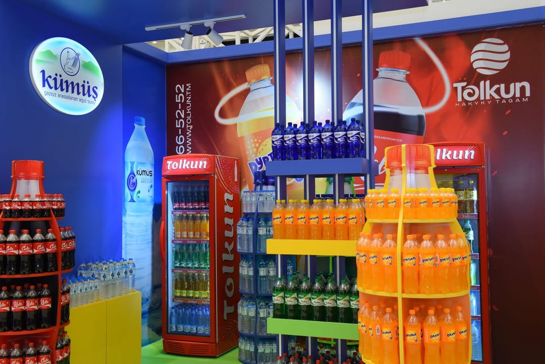 Turkmen producers of soft drinks presented novelties at the UIET-2022 exhibition