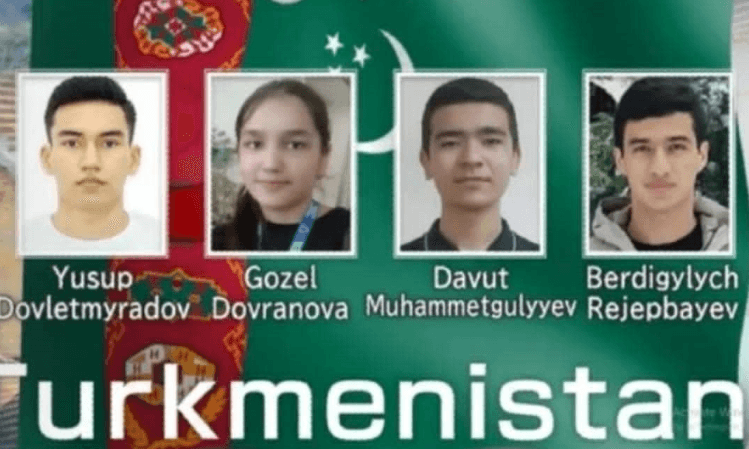 Turkmen schoolchildren won four silver medals at the International Chemistry Olympiad
