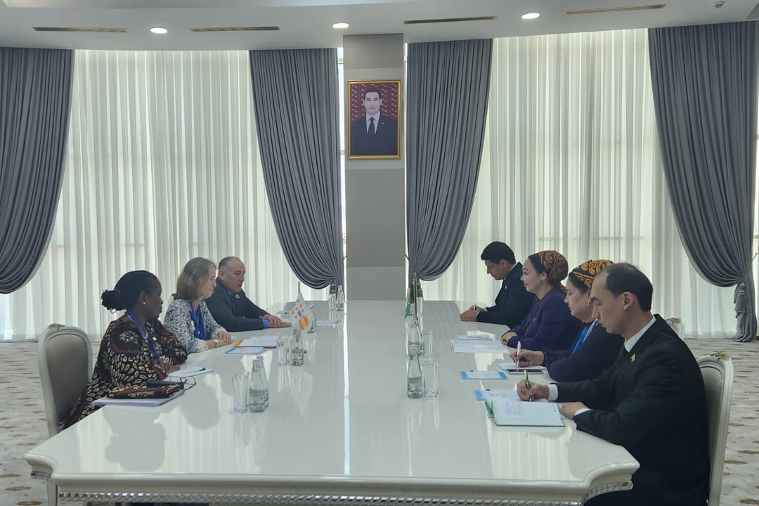 Mejlisiň Başlygy BMG-niň Ilat Gaznasynyň Gündogar Ýewropa we Merkezi Aziýa boýunça Sebitleýin direktory bilen duşuşdy