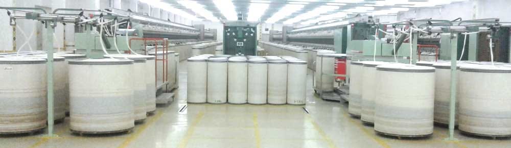 Sakarçäge etrabyndaky ýüplük egirme fabriginiň önümleri Russiýa eksport edilýär 