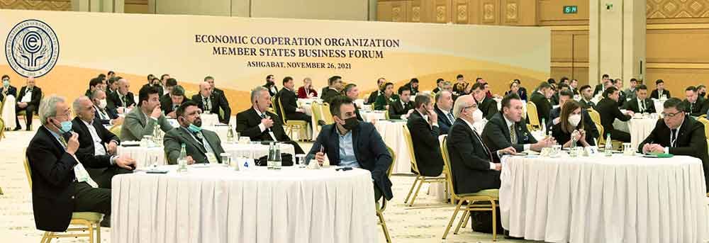 Aşgabatda Ykdysady Hyzmatdaşlyk Guramasyna agza döwletleriň işewürler maslahaty geçirildi
