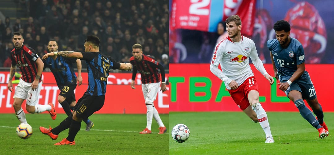 “Inter”–“Milan”, “Bawariýa”–“Leipsig” we beýlekiler