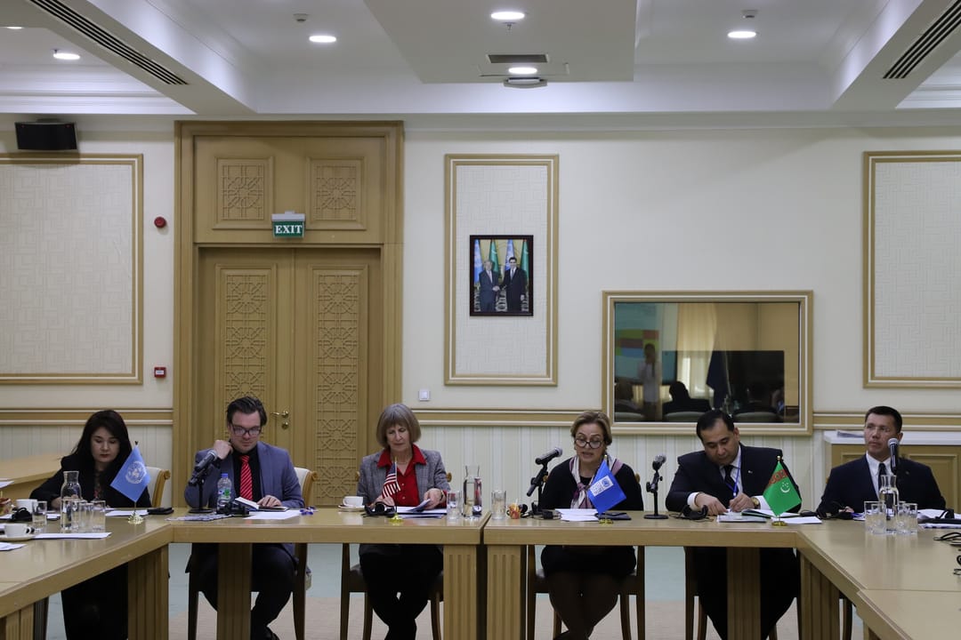 UNDP and the U.S. Embassy in Turkmenistan Host the Second Coordination Meeting of SEF Working Group