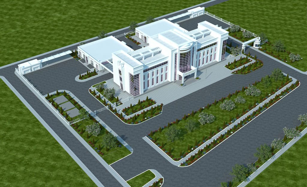 В Ашхабаде возводится новое здание НИИ сейсмостойкого строительства