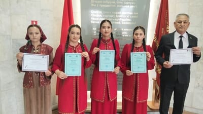 Туркменские студентки заняли призовые места в олимпиаде по теоретической механике в Гомеле